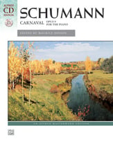 Carnaval, Op. 9 piano sheet music cover